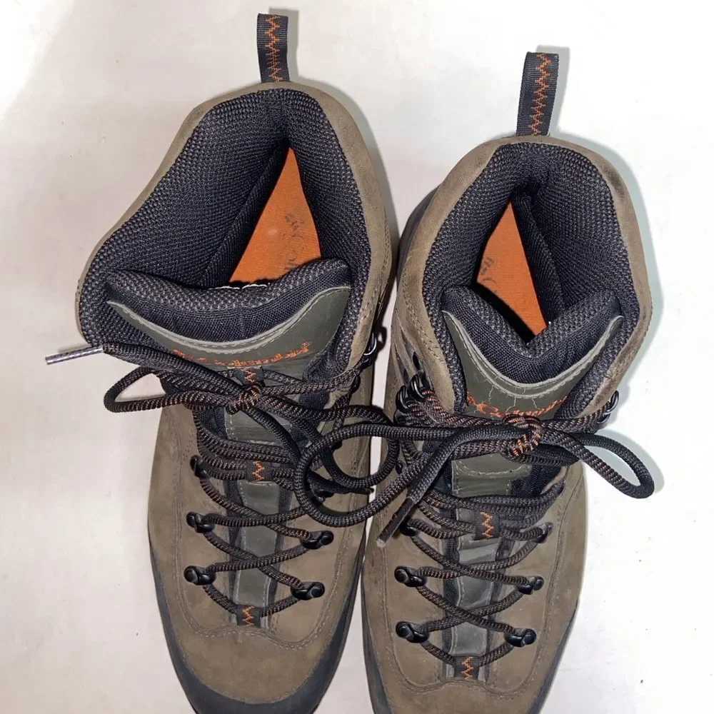 Columbia Men's Green and Black Outdoor Boots Gray Green Black Size 14.0 USA